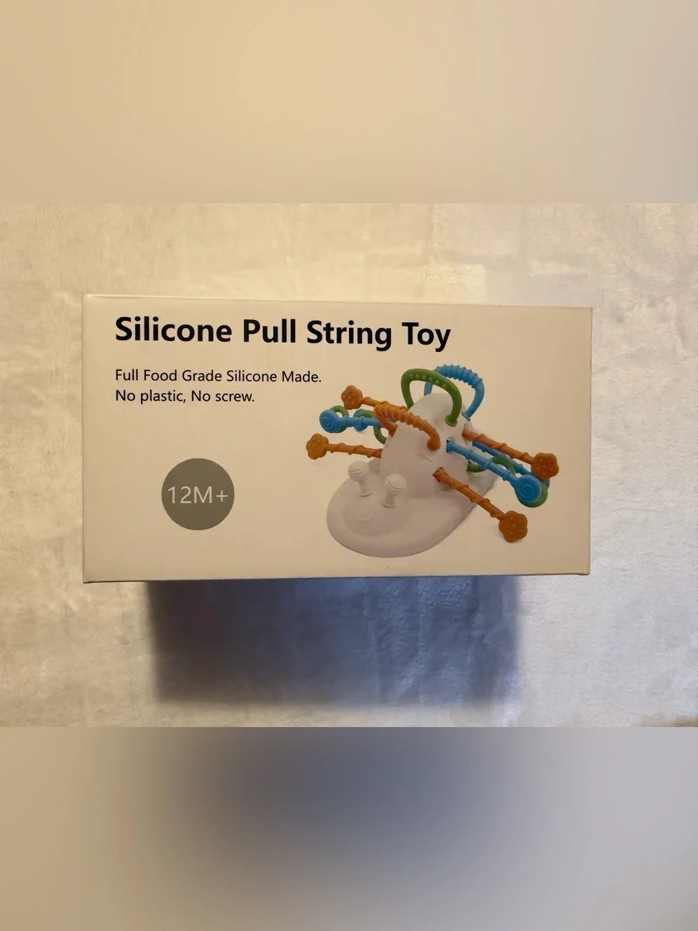 Silicone Pull String Baby Toy